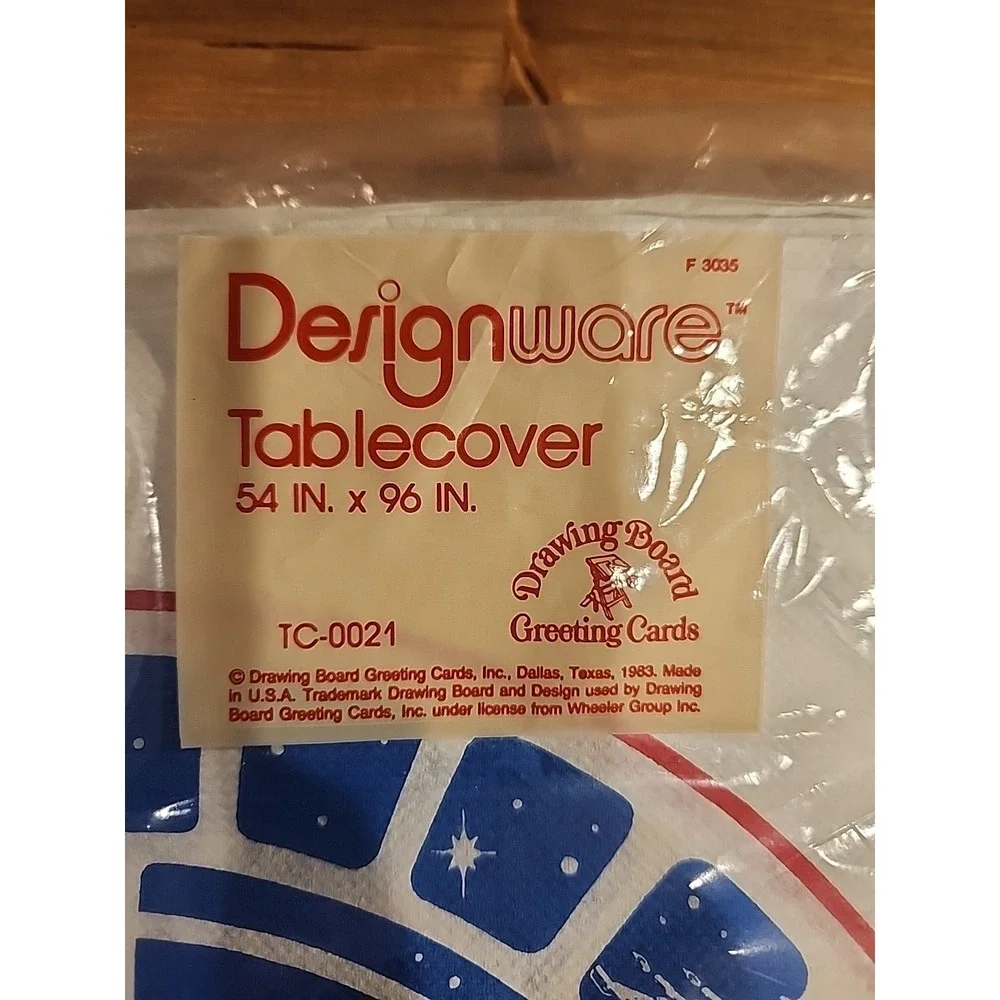 Vintage‎ 1983 DesignWare Star Wars Return Of The Jedi Table cover 54